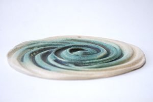 swirl ceramic art amelia johannsen