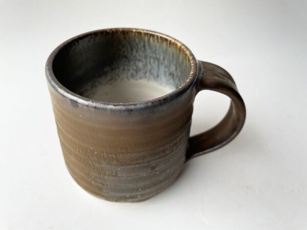 bronze ceramic mug