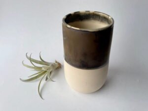 Bronze Stoneware Vase