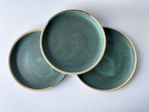 turquoise tapas plates